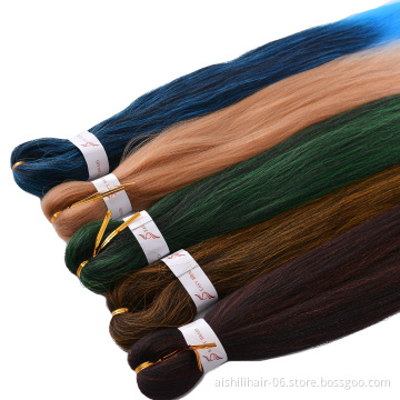 wholesale cheap pre stretched hair jumbo extensions synthetic private label ez braid crochet braiding hair